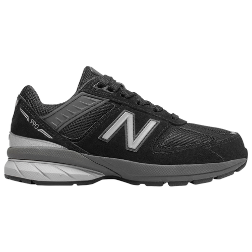 New Balance 990v5 - Boys' Preschool Running Shoes - Black / Black - PC990BK5-M