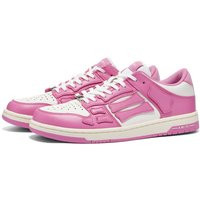 AMIRI Women's Skel Low Top Sneakers in White/Pink - PF22WFS003-WPK