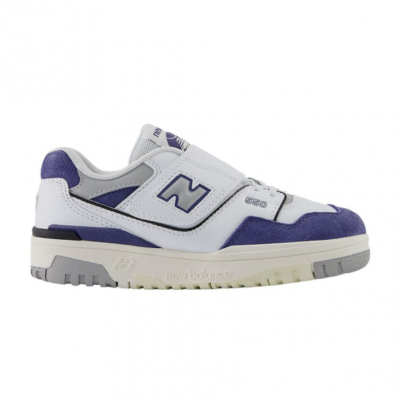 New Balance 550 Hook & Loop Little Kid 'White Raincloud Indigo' | Blue | Kid's Size 3 - PHB550BD