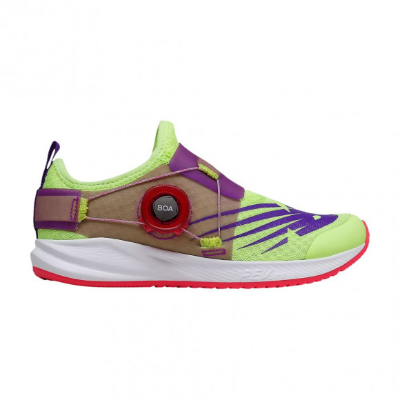 New Balance FuelCore Reveal BOA Little Kid Wide 'Bleached Lime Glow Meta Magenta' | Green | Kid's Size 12 - PKRVLGP2-W