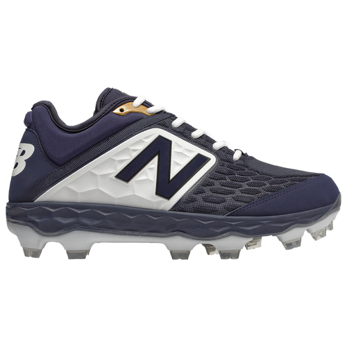 Molded Cleats Shoes - Navy / White 
