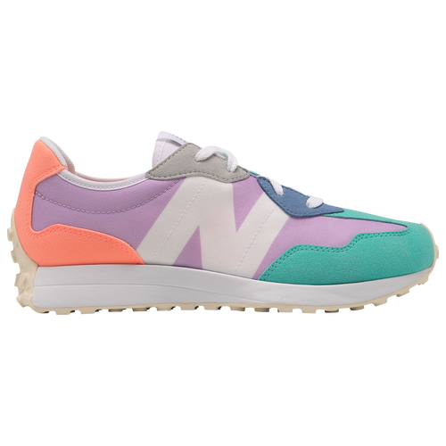 New Balance 327 - Girls' Preschool Running Shoes - Violet / Jade / Pink - PS327PA