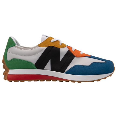 New Balance 327 Boys' Preschool Running Shoes Blue / Fog