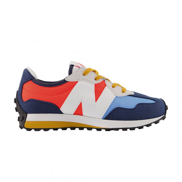 New Balance 327 Little Kid 'Natural Indigo Electric Red' | Blue | Kid's Size 3 - PS327SH