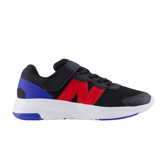 New Balance 578v1 Bungee Lace Top Strap Little Kid Wide 'Black Red Royal' | Kid's Size 3 - PT578AB-W