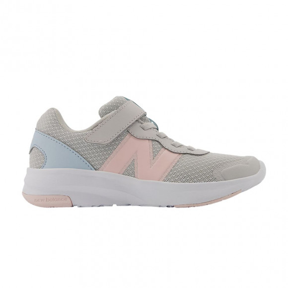 New Balance 578v1 Bungee Lace Top Strap Little Kid Wide 'Grey Matter Shell Pink' | Kid's Size 12 - PT578AC-W