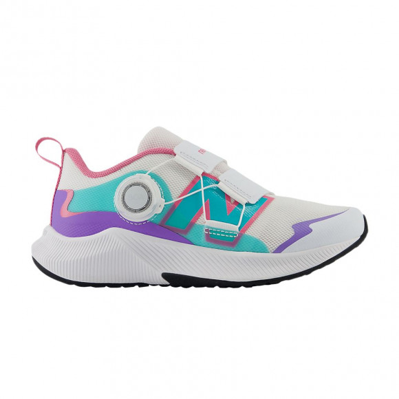 New Balance Dynasoft Reveal v4 BOA Little Kid 'Violet Crush Cyber Jade' | White | Kid's Size 3 - PTRVLWM4