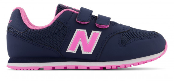 New Balance Kids' 500 Hook & Loop in Blue/Pink Synthetic - PV500WP1