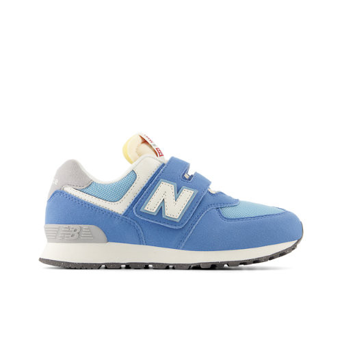 New Balance Criança 574 HOOK & LOOP in Azul, Synthetic - PV574RCA