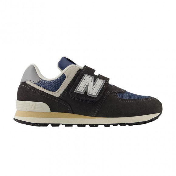 New Balance 574 Little Kid Wide 'Black Cement Slate Grey' | Kid's Size 10.5 - PV574SGG-W