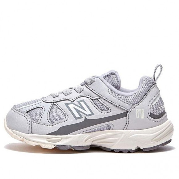 New Balance 878 Sports Shoes K Grey/White - PV878KNS