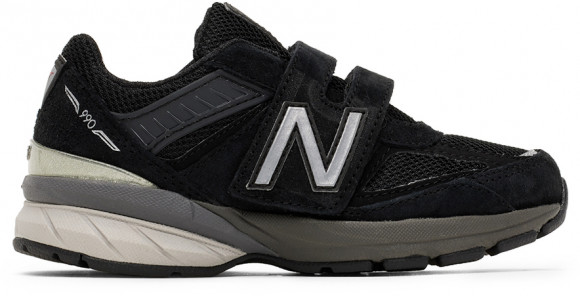 New Balance 黑色 990v5 儿童运动鞋 - PV990BK5