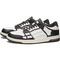 AMIRI Men's Skel Top Low Sneakers in Black/White - PXMFS002-004