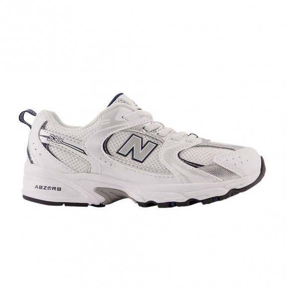 New Balance 530 Bungee Little Kid Wide 'White Natural Indigo' | Kid's Size 12.5 - PZ530SB1-W