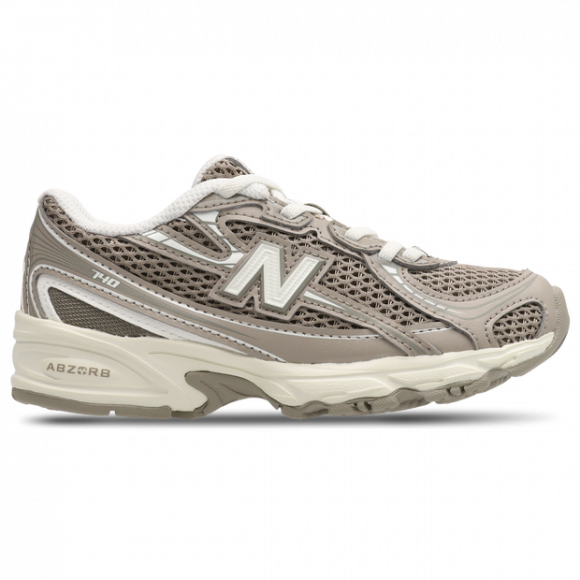 New Balance 740 Bungee Lace Little Kid 'Arid Stone' | Grey | Kid's Size 12 - PZ740SA