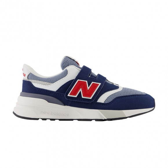 New Balance 997R Hook & Loop Little Kid Wide 'Navy Crimson' | Blue | Kid's Size 13 - PZ997REA-W