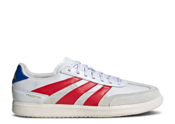 Predator 24 League Low Freestyle 'White Scarlet Royal' | White | Men's - Predator-24-League-Freestyle