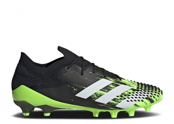Adidas Predator Mutator 20.1 Low AG 'Black Signal Green' | Men's - Predator-Mutator-20.1