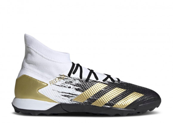 adidas Predator Mutator 20.3 Turf 'White Gold Metallic' | Men's - Predator-Mutator-20.3-Turf