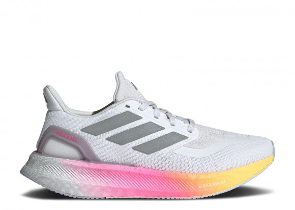 Adidas Wmns PureBoost 5 'White Lucid Pink' | Women's - PureBoost-5