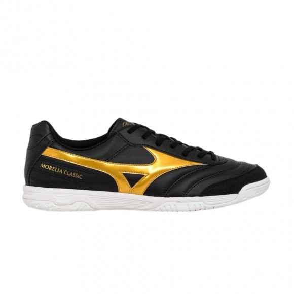 Mizuno Morelia Sala Classic IN 'Black Gold' | Men's Size 11.5 - Q1GA200250
