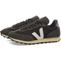 Veja Men's Rio Branco Vintage Runner Sneakers in Black/White/Grey - RB0102367B