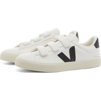 Veja Men's Recife Velcro Sneakers in Extra White/Black - RC0502790B