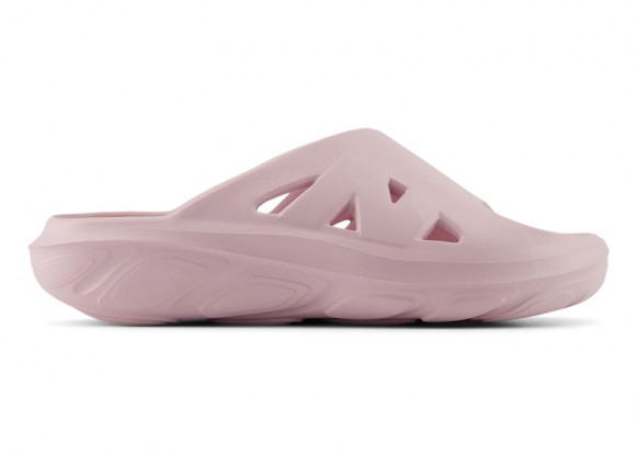 New Balance Men's Fresh Foam RCVRY Slide Running Shoes - Pink/Beige - RCVRYSP1