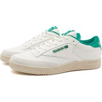 Reebok Men's Club C Sneakers in White/Green - RMIA011C99LEA0030155