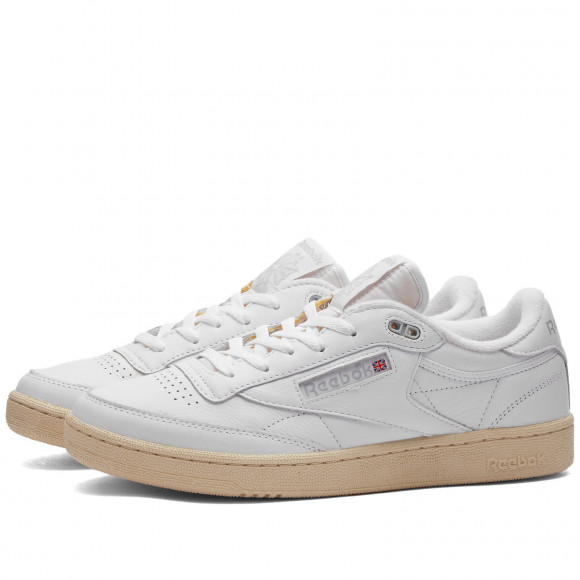 Reebok Men's Club C 85 Vintage Footwear White/Pure Grey/Paper White - RMIA04HC99LEA0030200