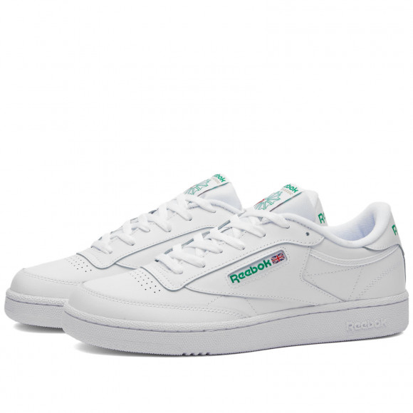 Reebok Men's CLUB C 85 INT White/Green - RMIA04VC99LEA0010155