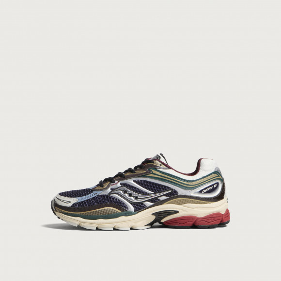 Saucony Men's Progrid Omni 9 OG Sneaker in Naval/Multi - S101245-1001