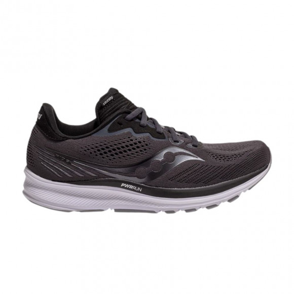 Saucony Wmns Ride 14 Wide 'Charcoal' | Black | Women's Size 6.5 - S10651-45