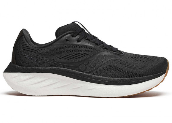 Women's Saucony Ride 18 Black|Gum, Size 5M  - S11000-101