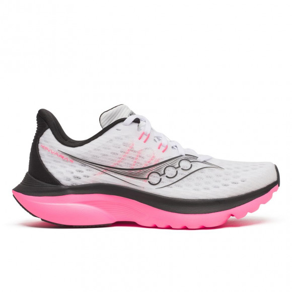 Women's Saucony Kinvara 16 White|Black, Size 5M  - S11020-02