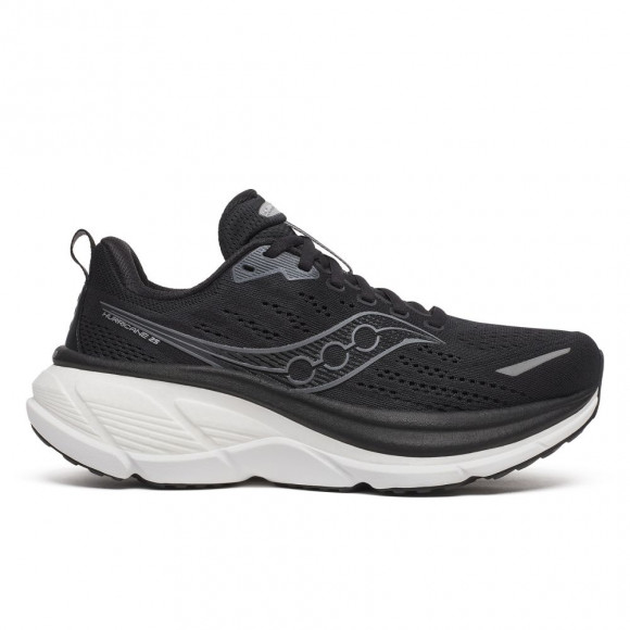 Women's Saucony Hurricane 25 Black|White, Size 5M  - S11026-200