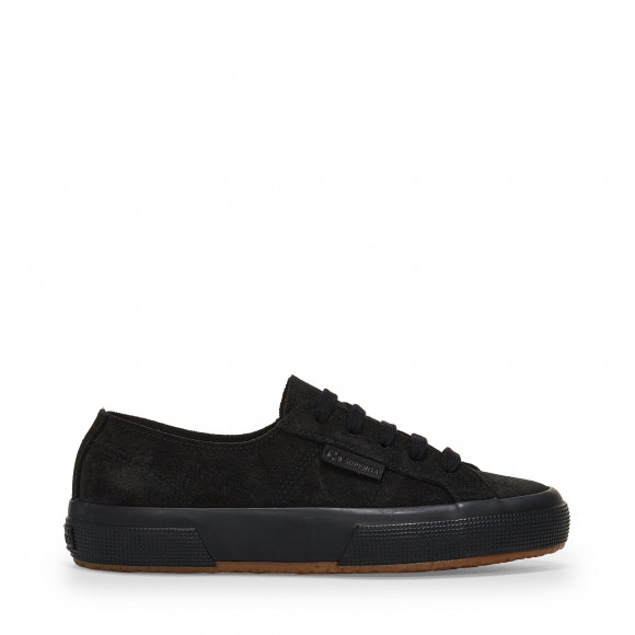 2750 SUEDE FLESH OUT - Le Superga - Low Cut - Unisex - FULL BLACK - S11B1CW