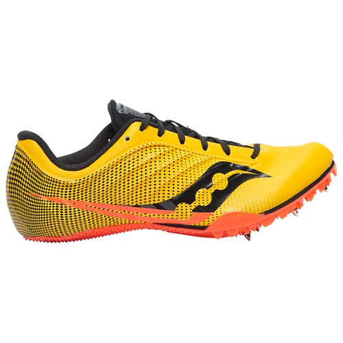 Saucony Spitfire 5 - Women's Sprint Spikes - Vizi Gold / Vizi Red - S19055-16