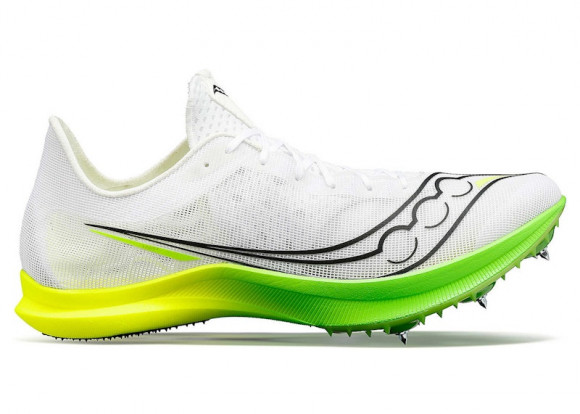 Women's Saucony Endorphin Cheetah White|Slime - S19095-01