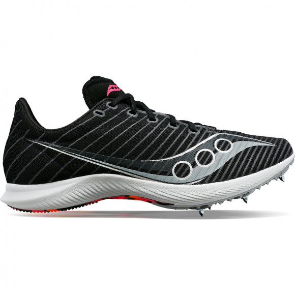Women's Saucony Velocity MP Black|ViZi - S19099-85