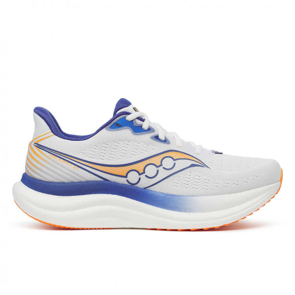 Men's Saucony Triumph 23 White|Azurite, Size 7M  - S21023-264