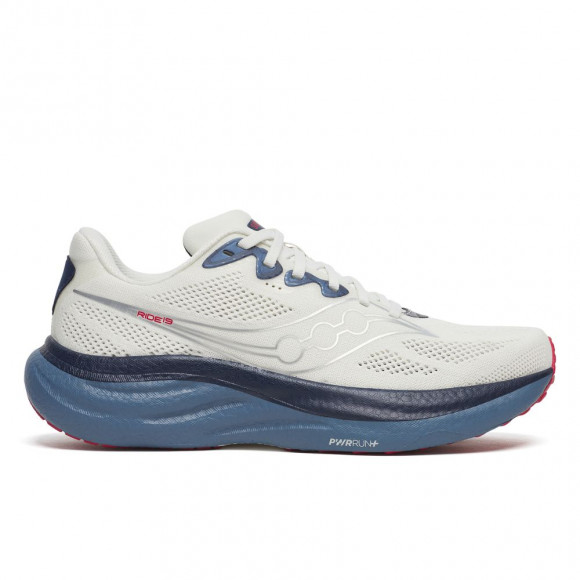 Saucony - Ride 19 Wide - Bianco - 40 W - S21056-146