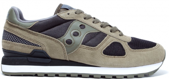 saucony shadow olive black