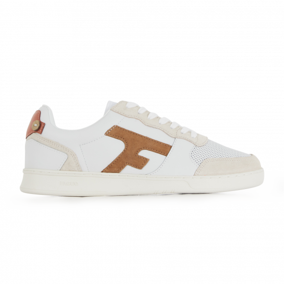 Faguo  HAZEL LEATHER SUEDE  men's Shoes (Trainers) in White - S22CG3204-BEI28