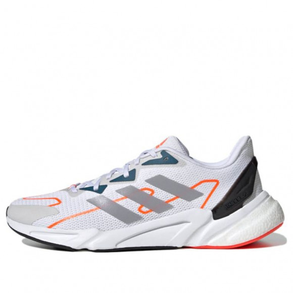 adidas X9000l2 WHITE/GRAY/ORANGE Marathon Running Shoes S23652 - S23652