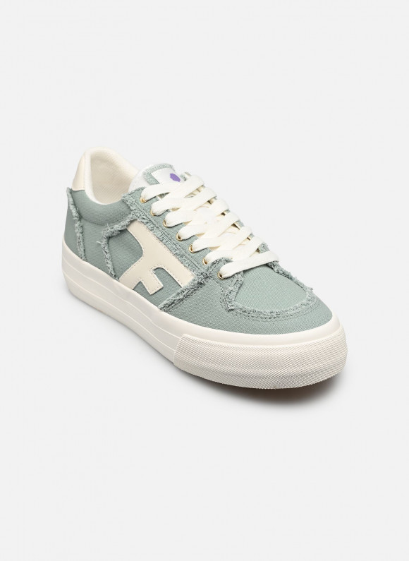 Baskets Faguo WALNUT PLATFORM COTTON pour - S26CF0909-GRE01