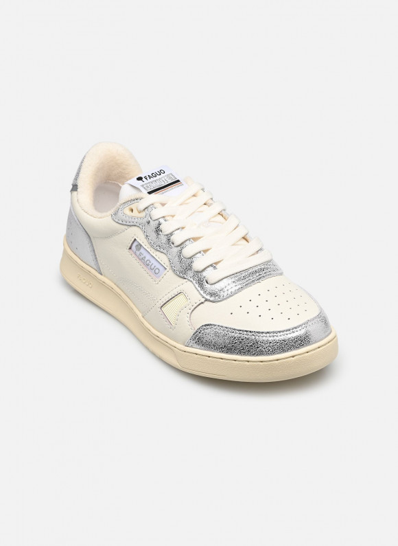 Baskets Faguo COMMUTE 1 LEATHER W pour Femme - S26CF3213-WHI69