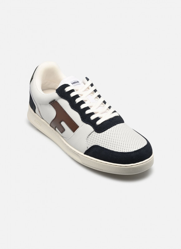 Baskets Faguo HAZEL LEATHER SUEDE M pour - S26CG3211-WHI07