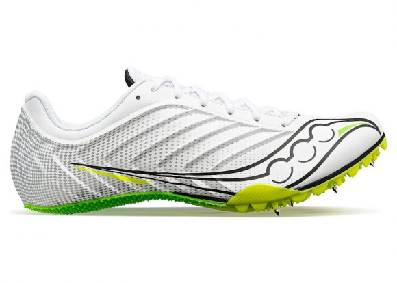 Men's Saucony Spitfire 5 White|Slime - S29055-75