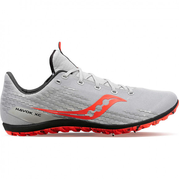 Men's Saucony Havok XC 3 Spike Fog|Black|ViZi - S29074-85